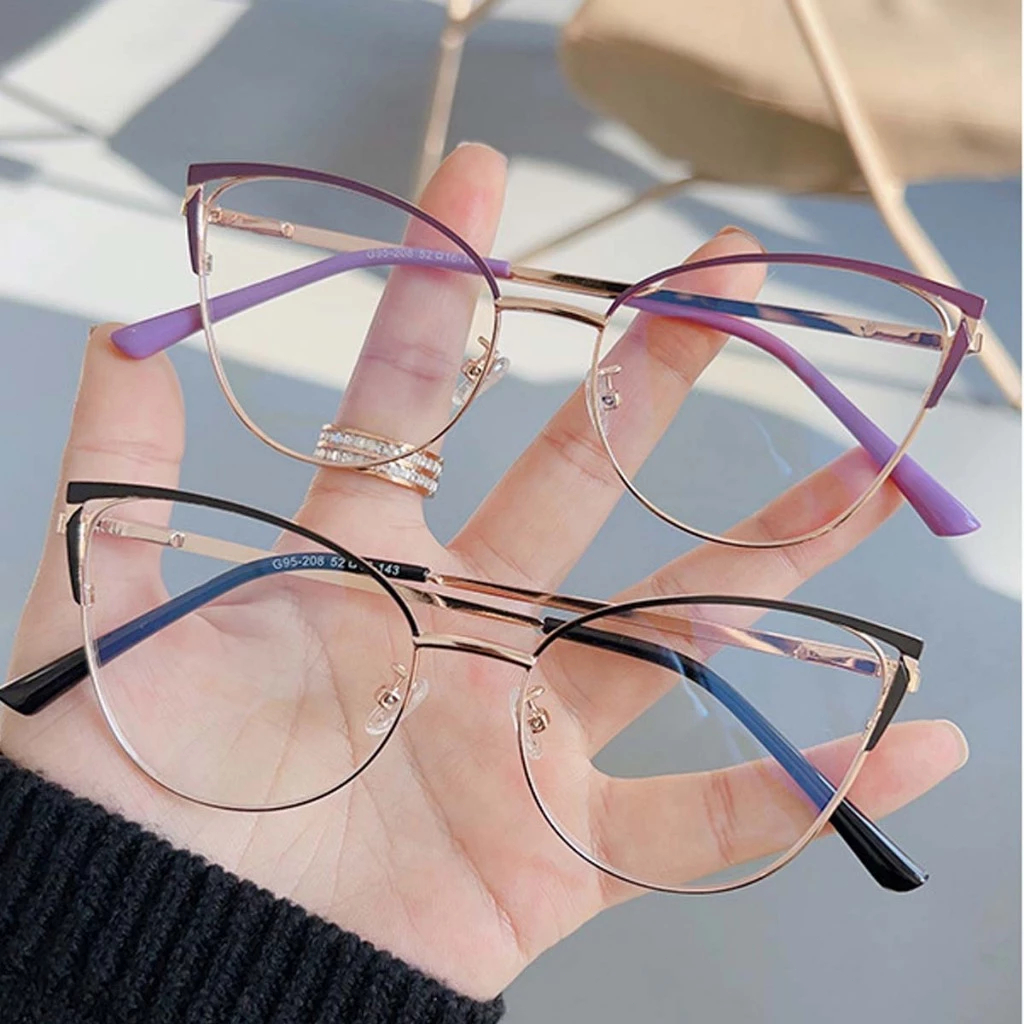 Óculos Anti-Luz Azul , Metal Ultraleve Portátil Para Homens E Mulheres