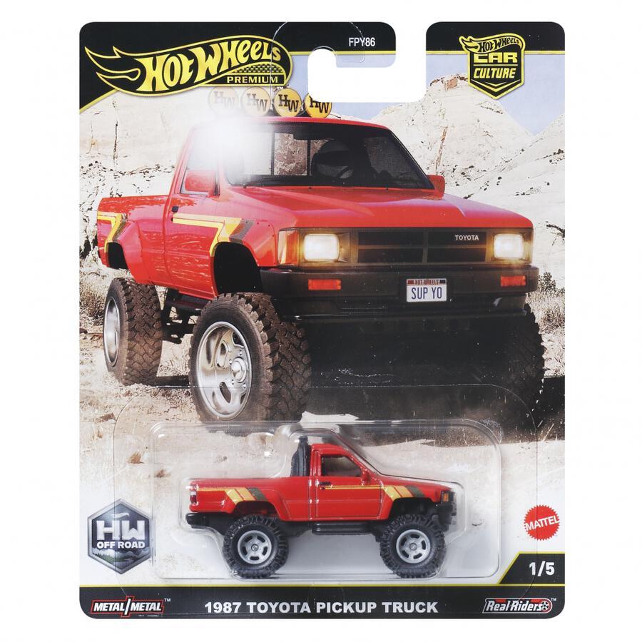 Hot Wheels JBK73-9866 Cultura Automotiva Off-Road 1987 Caminhonete Toyota