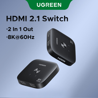 Interruptor HDMI UGREEN 2 Em 1 Saída 8K @ 60Hz 4K 120Hz 1080P 240Hz | Alta Taxa De Atualização Ampla Compatibilidade Con em Oferta na Shopee