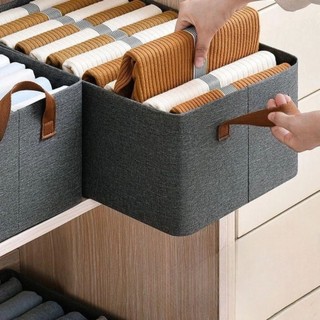 Kit 5 Organizadores com Divisórias｜Armazenamento de Calcinhas, Sutiãs e Calças – Prático e Dobrável