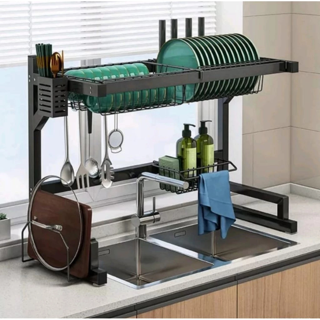 haosin Cozinha Modular Autoportante Montada Na Parede 65cm-Escorredor De Pratos , Economiza Espaço ! em Oferta na Shopee