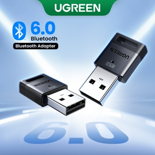 UGREEN USB Bluetooth 6.0 Adaptador Dongle Transmissor Receptor Sem Fio Para PC Windows 11 10 8.1 7 Fone De Ouvido Estére em Oferta na Shopee
