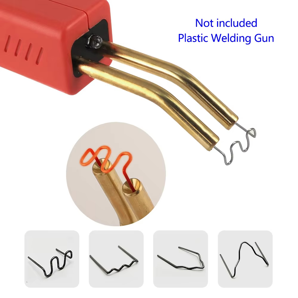 500 peças/ Clipe de reparo de soldagem de pára-choques de 0.8 mm envio imediato.