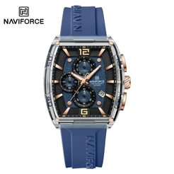 NAVIFORCE 6101 Relógio Masculino À Prova D'água Com Mostrador Multifuncional Esportivo Moderno