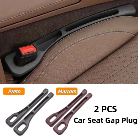 1Pair Car Seat Gap Filler Side Seam Plug À Prova De Vazamentos Faixa De Enchimento De Enchimento Organizad em Oferta na Shopee