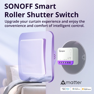 SONOFF MINI-RBS Interruptor De Obturador De Rolo Inteligente Cortina Calibração De Desvio Programação E Controle Exato v em Oferta na Shopee