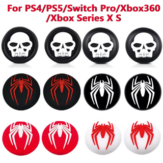 Silicone Polegar Grip Caps Capa Para PS4/PS5/Xbox Série Xs/Xbox360 Joystick Controlador Gamepad Switch Pro Acessórios em Oferta na Shopee