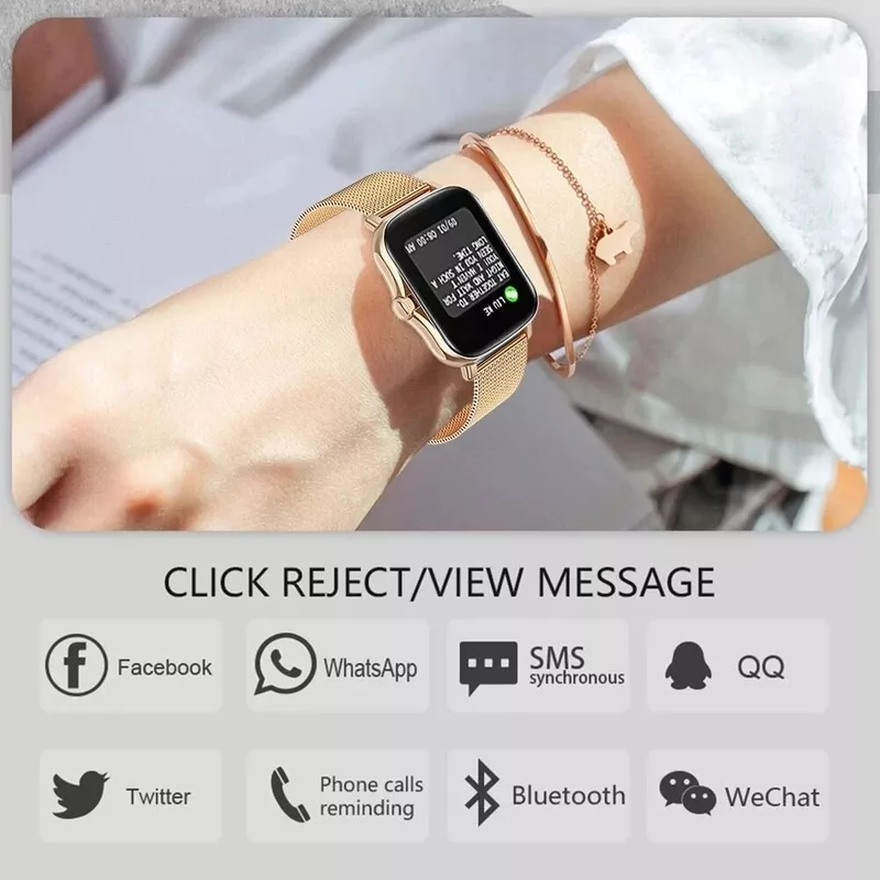 Relógio Inteligente Smartwatch Masculino e Feminino à Prova d'Água — foto 6