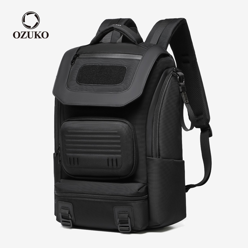 OZUKO Mochila Masculina Multifuncional De Grande Capacidade Fashion Para Laptop À Prova D'água Viagem Ao Ar Livre