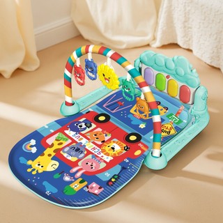 Pedal de música interativa para bebês, tapete para engatinhar, tapete infantil com som di…