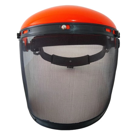 Protetor Facial Com Tela De Aço Para Operador De Roçadeira em Oferta na Shopee