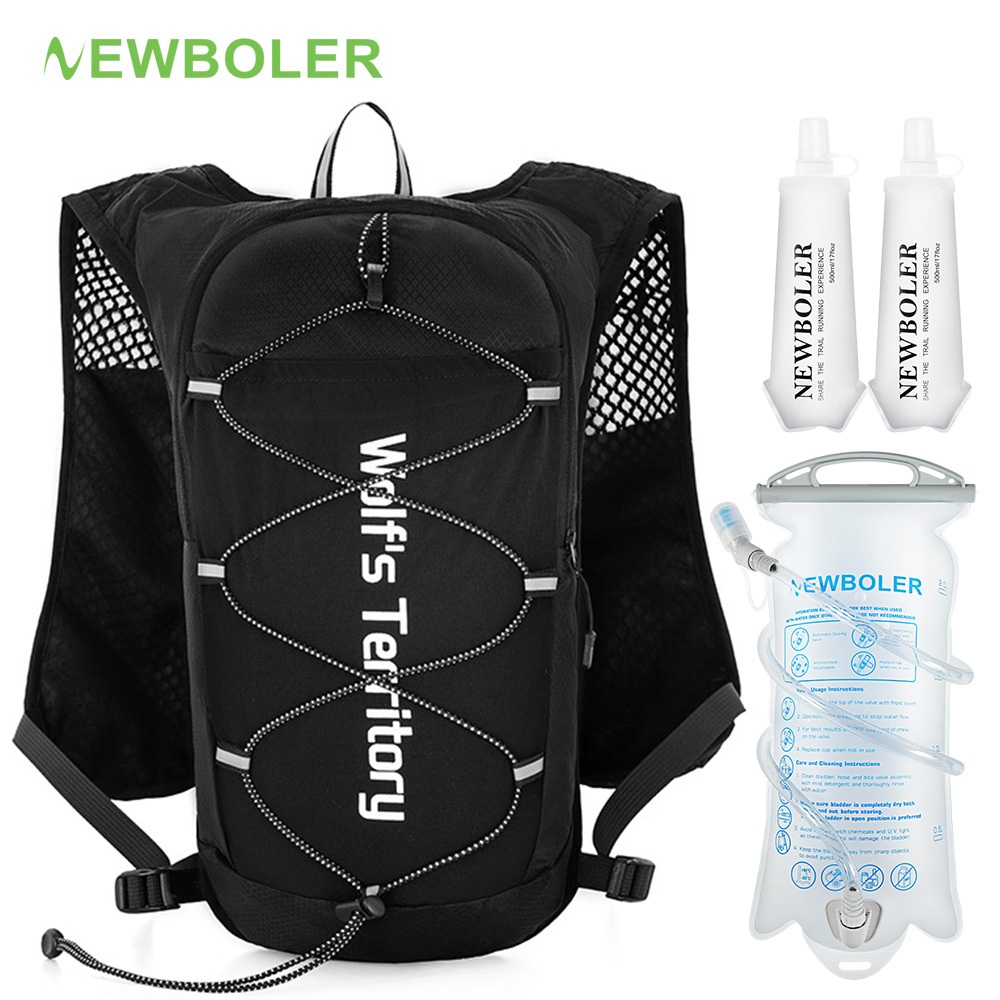 Newboler Leve Bicicleta Hidratação Mochila Respirável Portátil Correndo Colete Esportes Ao Ar Livre Ciclismo Caminhadas em Oferta na Shopee