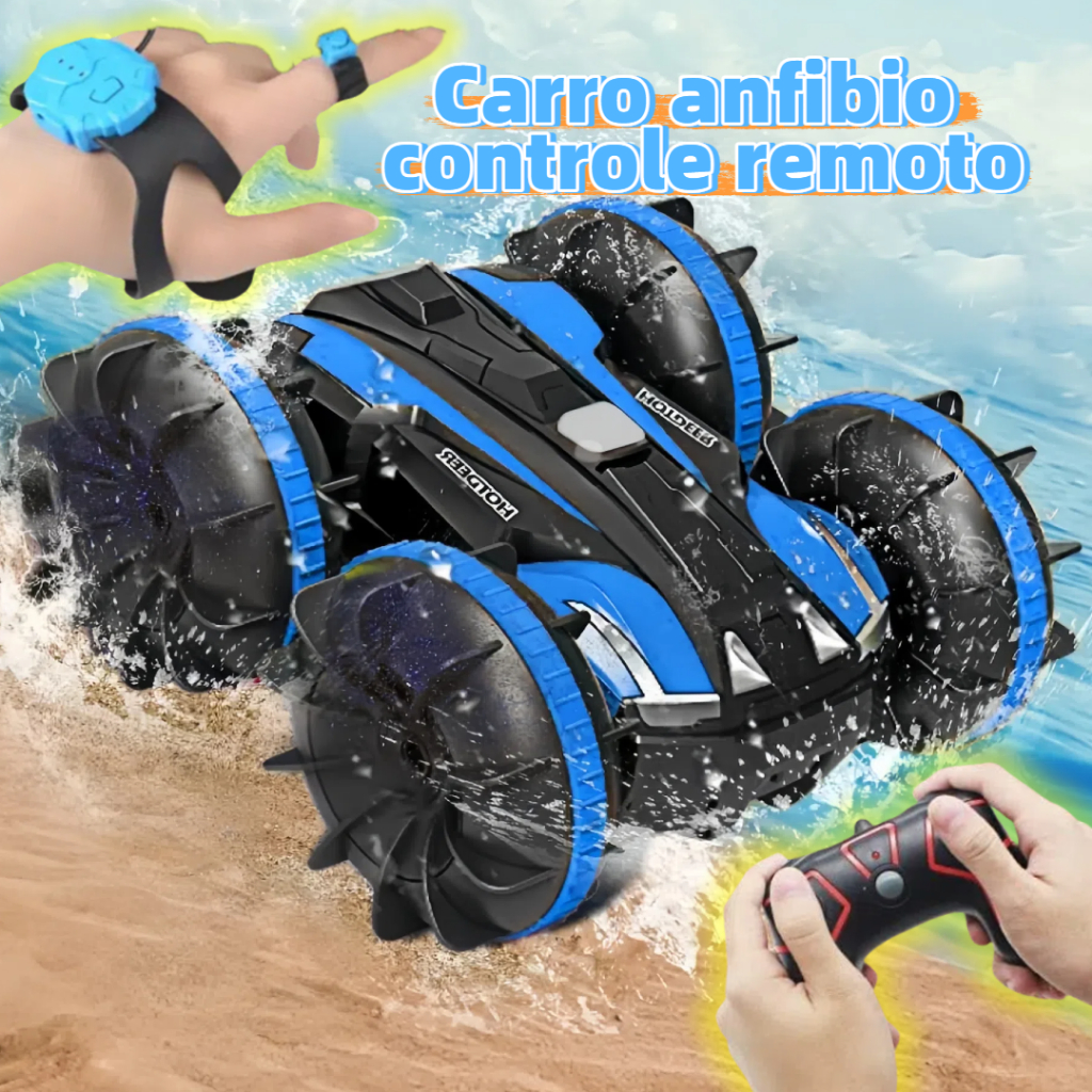 Medoosi Luzes De Brinquedo Carros De Controle Remoto Stunts Carrinho 4wd 360 ° Gesto Defor...