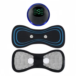 Mini Massageador EMS Estimulador Elétrico De Pescoço Portátil Para Alívio Da Dor Muscular Cervical
