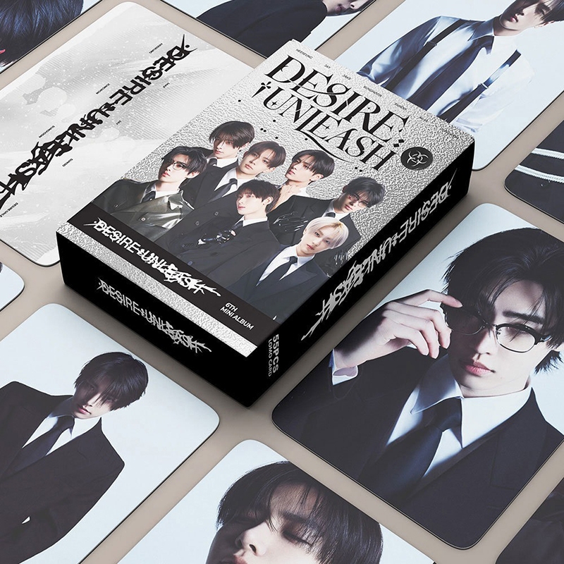 55pcs/box ENHYPEN Photocards 2026 Saudações Da Temporada DESIRE Unlash Álbum LOMO Cartão Postal em Oferta na Shopee