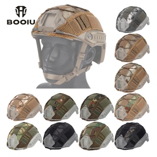BOOIU Capa De Capacete Tático OPS-Core Rápido Caça Paintball CS Camo Com Cabo Elástico em Oferta na Shopee