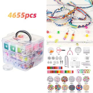Kit 4655 Peças Miçangas Para Confecção De Joias E Pulseiras em Oferta na Shopee