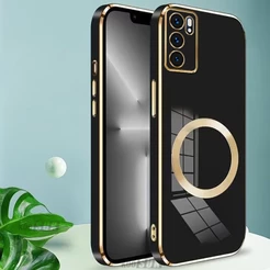 Para Motorola Moto G22 G32 G42 G52 G62 G72 G82 4G 5G Caso De Telefone Chapeamento Sucção Magnética Tudo Incluído Capa Pr