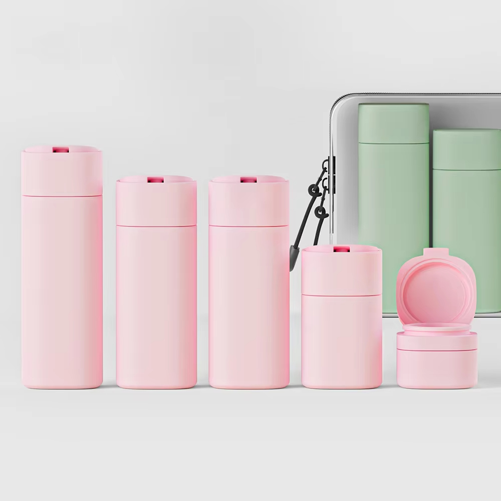 6pcs PE Material Garrafa Conjunto de Viagem em Oferta na Shopee