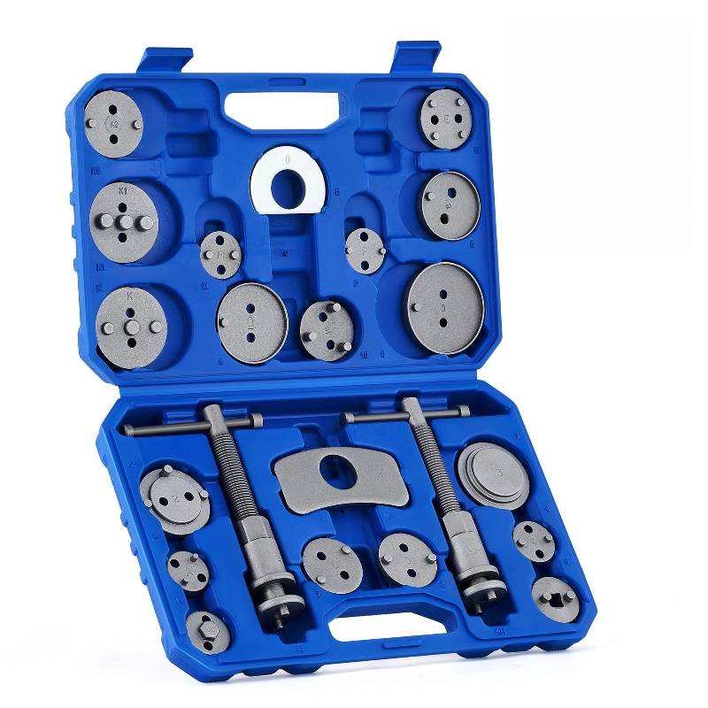 22 pçs pinça de freio pistão rebobinar vento volta kit ferramenta ajuste do cilindro freio
