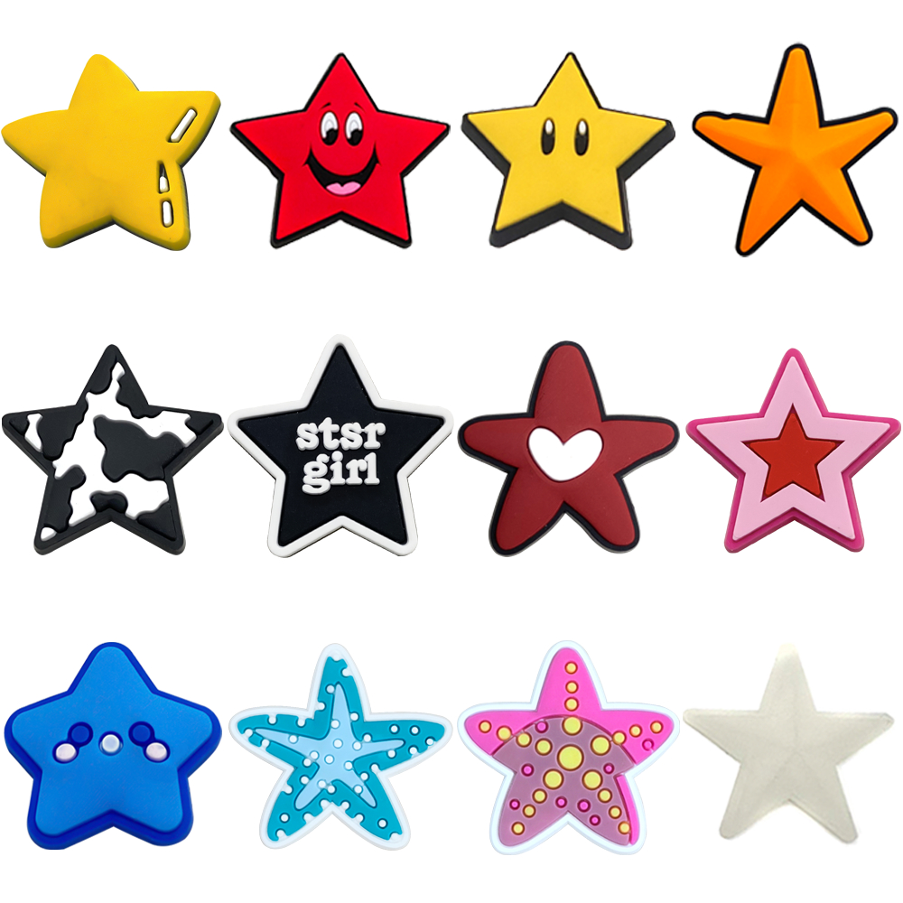 Pentagrama Sapato Encantos Sandálias Pingente Botão Original Tamanco Pinos Presentes Para Amigos em Oferta na Shopee