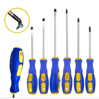 Jogo Chaves de Fenda e Phillips 6 Peças Kit De Chave Profissional Magnética em Oferta na Shopee