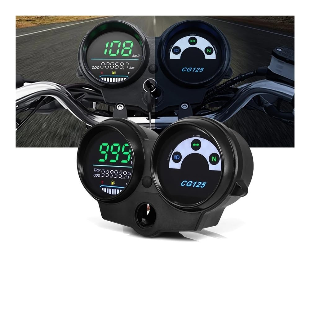 Painel Digital LED Velocímetro Titan 125 CG125 Fan 125 2005A - 2008/Titan 150 Fan150 2009-2013