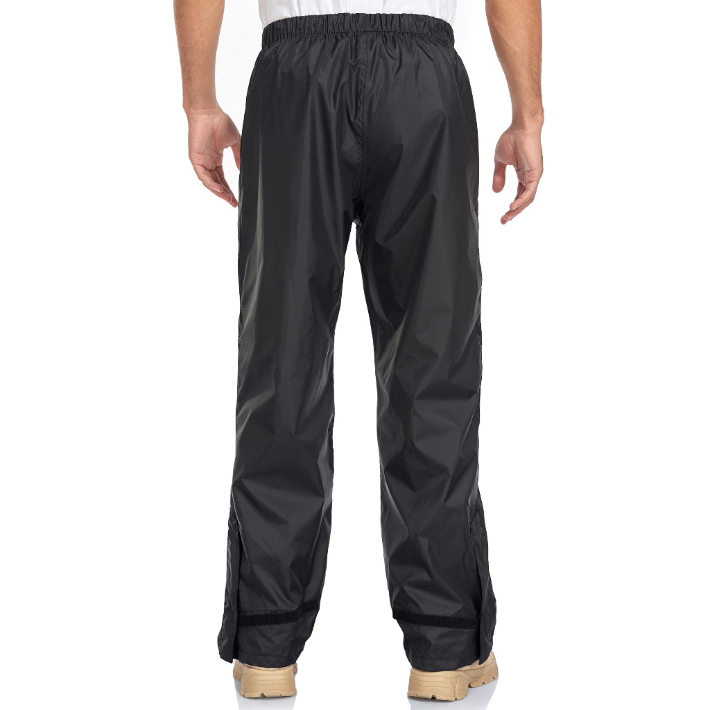 Calça De Chuva Motoqueiro Impermeável Reforçada Em Pvc Flexível-Motociclista À Prova D’água