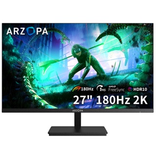 Monitor Gamer ARZOPA M1RC, 27" 2K QHD 180Hz IPS, 1ms, 115% sRGB, USB-C, HDMI, Display Port em Oferta na Shopee