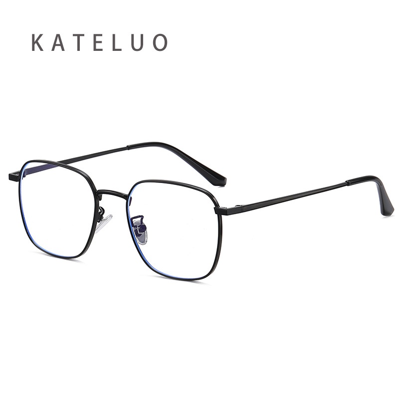 KATELUO Moda Masculina Anti Luz Azul Óculos De Computador Armação Quadrada Prote