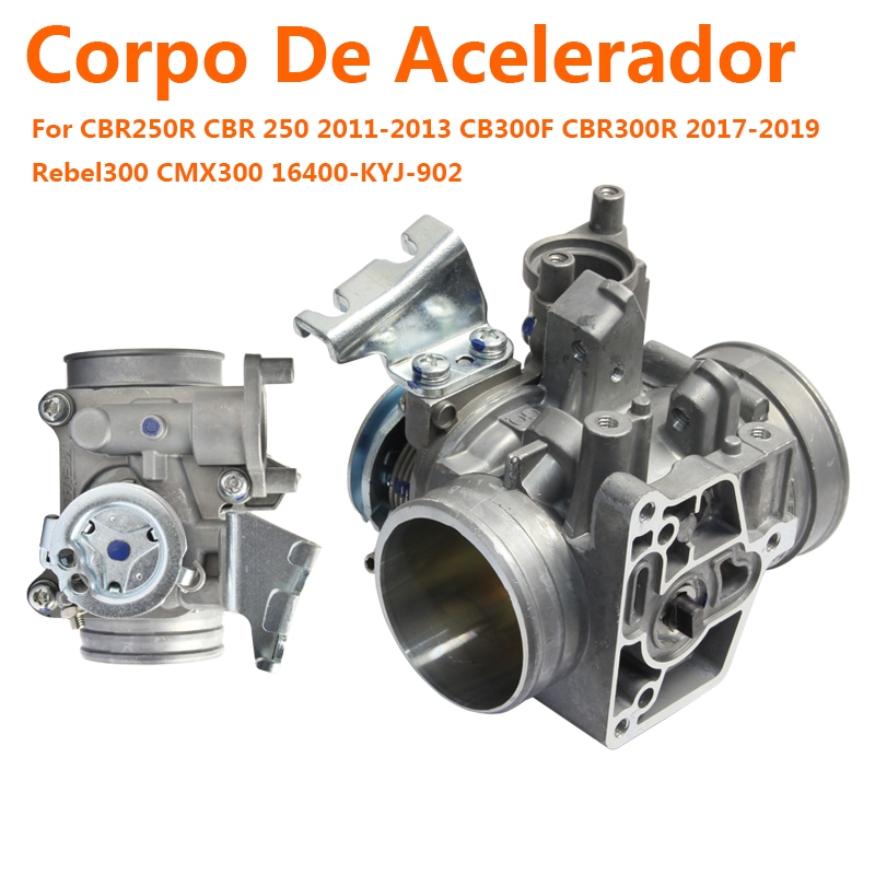 Corpo Do Acelerador De Corrida Adequado 16400-KYJ-902 Para  CBR250R CBR250 2011-2013 CB300F CBR300R 2017-2019 Rebel