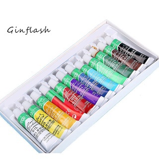 12 Cores Tintas A Óleo Desenho Pigmentos Materiais De Arte Conjunto Pintura 9ml/Tubo em Oferta na Shopee