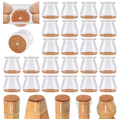 16 pcs Redondo /Quadrado pequeno /grande Protetor Para O Pé Da Cadeira Mesa De Silicone