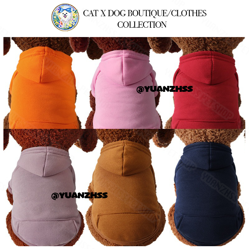 Moletom Com Capuz Para Animais De Estimação De Natal-Roupa Esportiva De 2 Pernas Bolsos | Roupas De Inverno Cães E Gatos