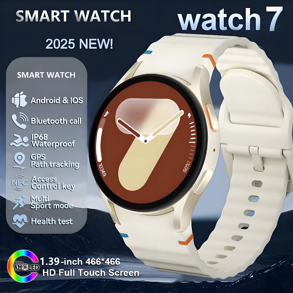 O Smartwatch Galaxy Watch 7 (44 Mm) Apresenta Uma Tela Amoled de 1.5 Polegadas , Monitoramento de Frequência Cardíaca e - Miniatura 5