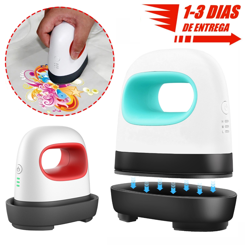 Mini Prensa Térmica Simples , Máquina De Passar Roupa , Portátil Para Roupas , Bolsa , Sapato