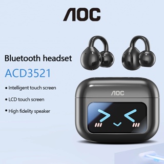 AOC-ACD3521 sem fio AI Bluetooth fone de ouvido longa duração da bateria cancelamento ruído alta fidelidade qualidade so em Oferta na Shopee