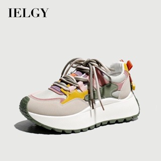 IELGY ins Coreano Sapatos De Pai De Sola Grossa Feminino 2025 Outono Novos Calçados Esportivos em Oferta na Shopee