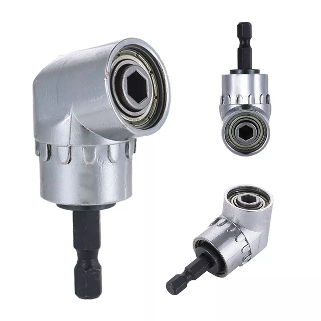Adaptador Angular Magnético Para Furadeira Parafusadeira 1/4 Mandril Angular 90°