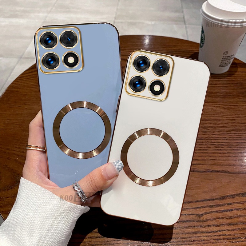 Capa Macia Para Honor X8C X8B X8A X6B X6A Plus X7C X7B X7A Caixa De Telefone Quadrada Lisa Revestida De Silicone Traseir em Oferta na Shopee