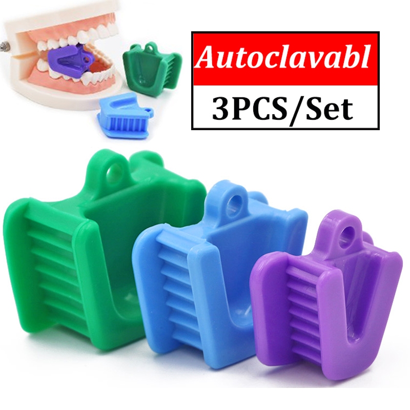 3 Unidades/Conjunto Retrator Abridor De Almofada Oclusal De Borracha em Oferta na Shopee