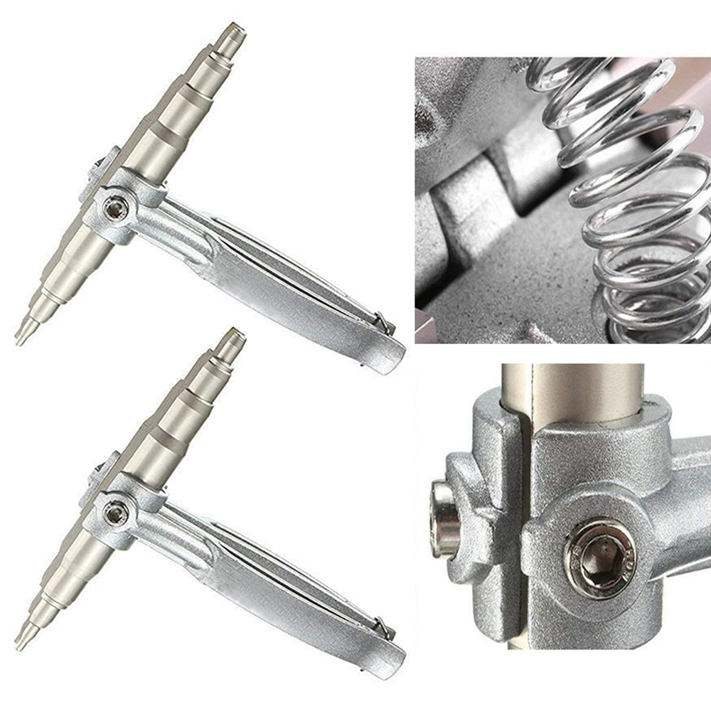 2 peças Expansor de tubo de cobre Ferramenta de expansão manual Ferramentas universais de refrigeração manual, 6-22mm