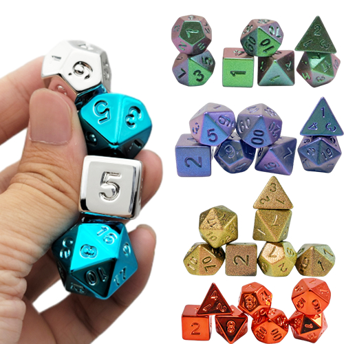 Processamento de Dados Eletrodeposição de Dados Jogo de Tabuleiro de Papel Colorido para Dragões, Pathfinder, D&D e RPG