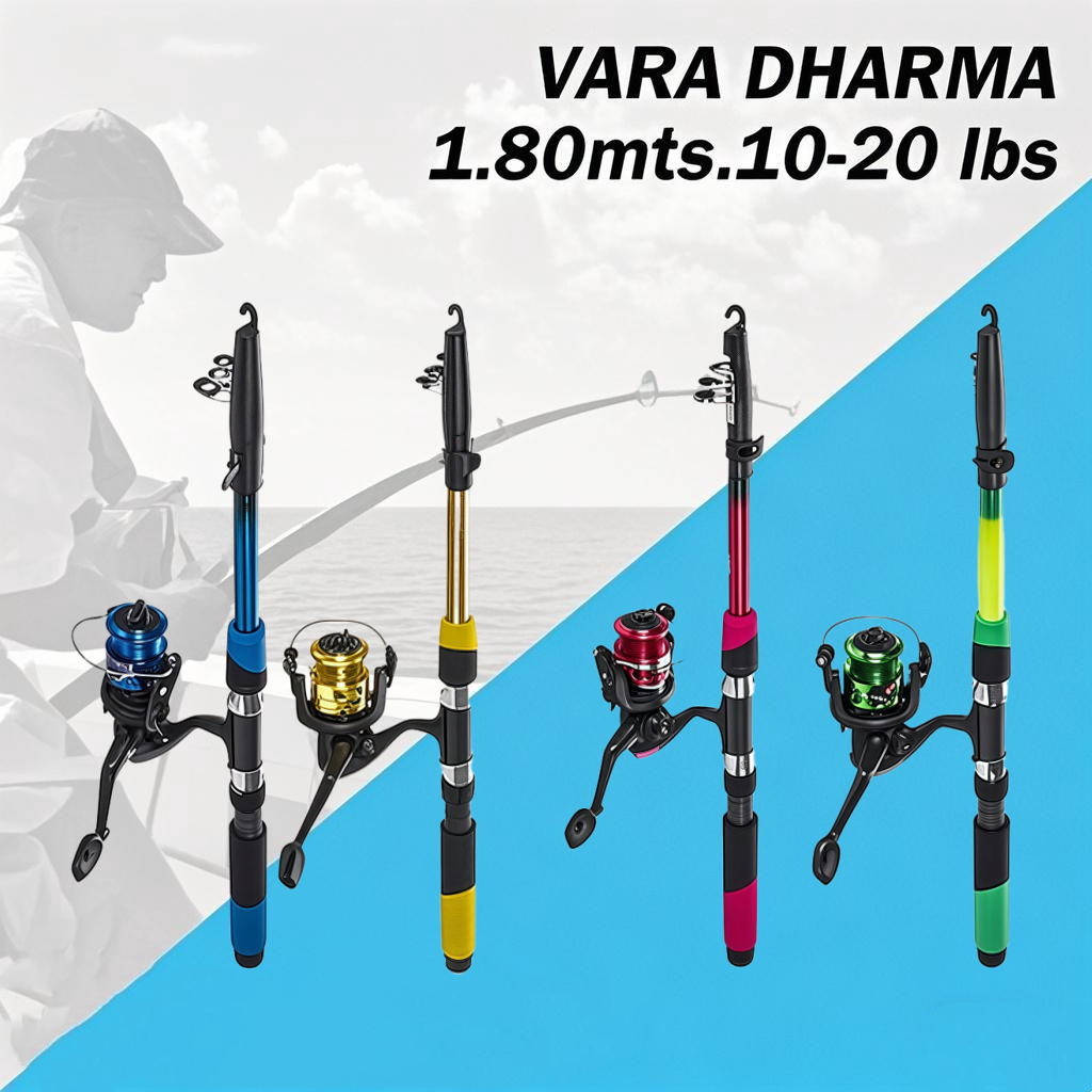 Kit De Pesca Completo 60-120lbs Completa Com Molinete Esportiva Ao Ar Livre Robalo Portátil Com Linha