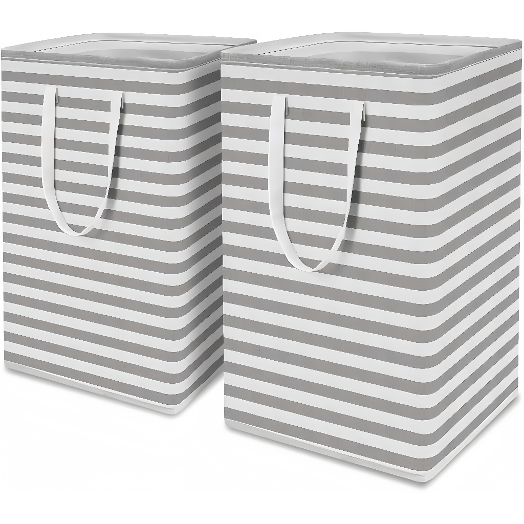 Cesto de roupas sujas, cesto de roupa suja 75L, grande capacidade com alça Cesto de armazenamento de guarda-roupa, quart