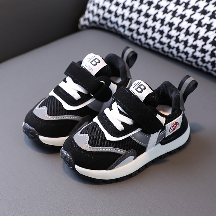 Tênis infantil Sapatos infantis casuais para meninos Moda tênis de corrida para meninas Leve e macio