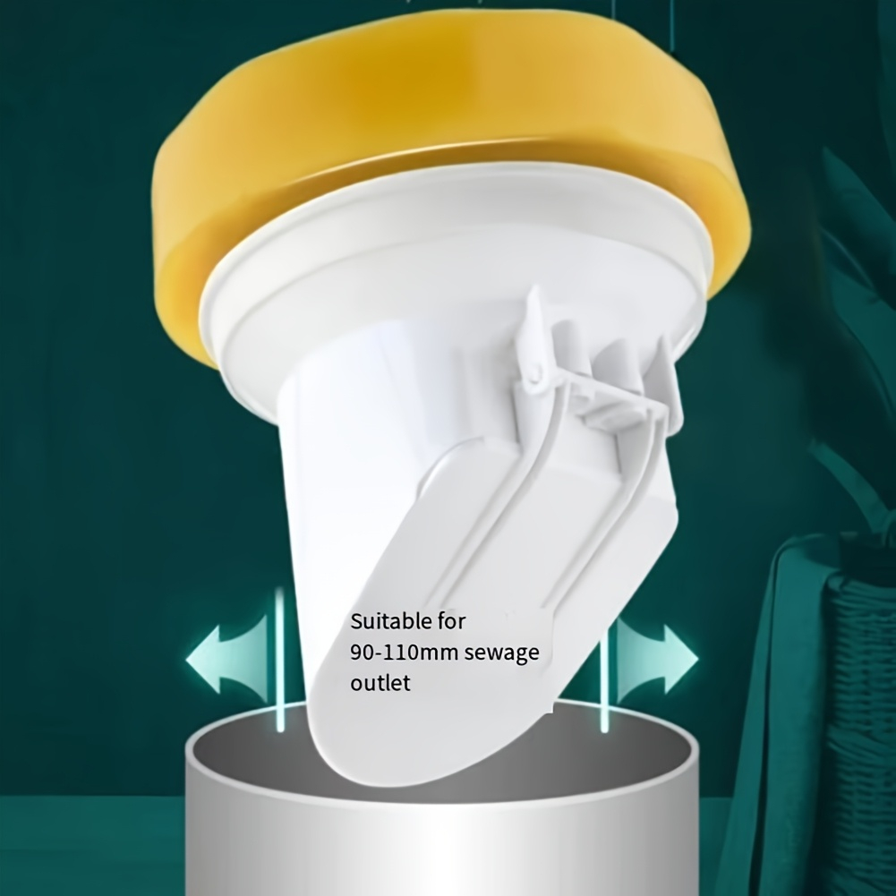 Válvula De Retenção Para Vaso Sanitário Bacia Anti Retorno Barata Rato Cobra Lesmas Enchente 100mm