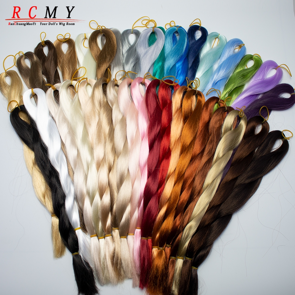 Nova Fórmula Leite Seda Boneca Peruca BJD Acessórios Restaurar material manual Transplante De Cabelo