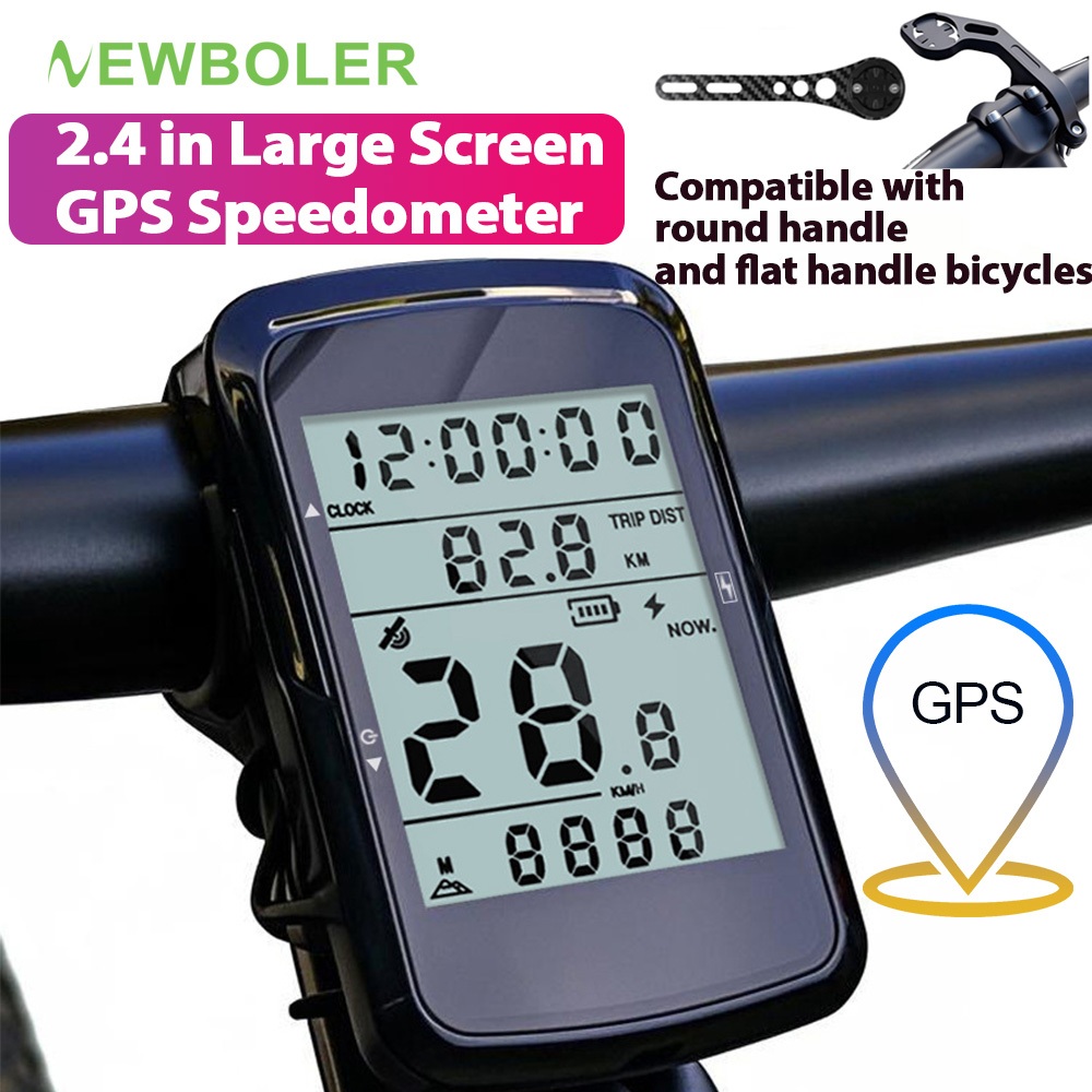 NEWBOLER GPS Velocímetro De Bicicleta Sem Fio Ciclismo Computador Inteligente Quilometragem Odômetro Para MTB Acessórios