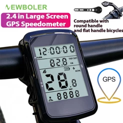 NEWBOLER GPS Velocímetro De Bicicleta Sem Fio Ciclismo Computador Inteligente Quilometragem Odômetro Para MTB Acessórios